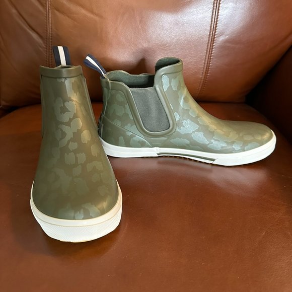 Joules Green Camo Kids Boots - Picture 3 of 12